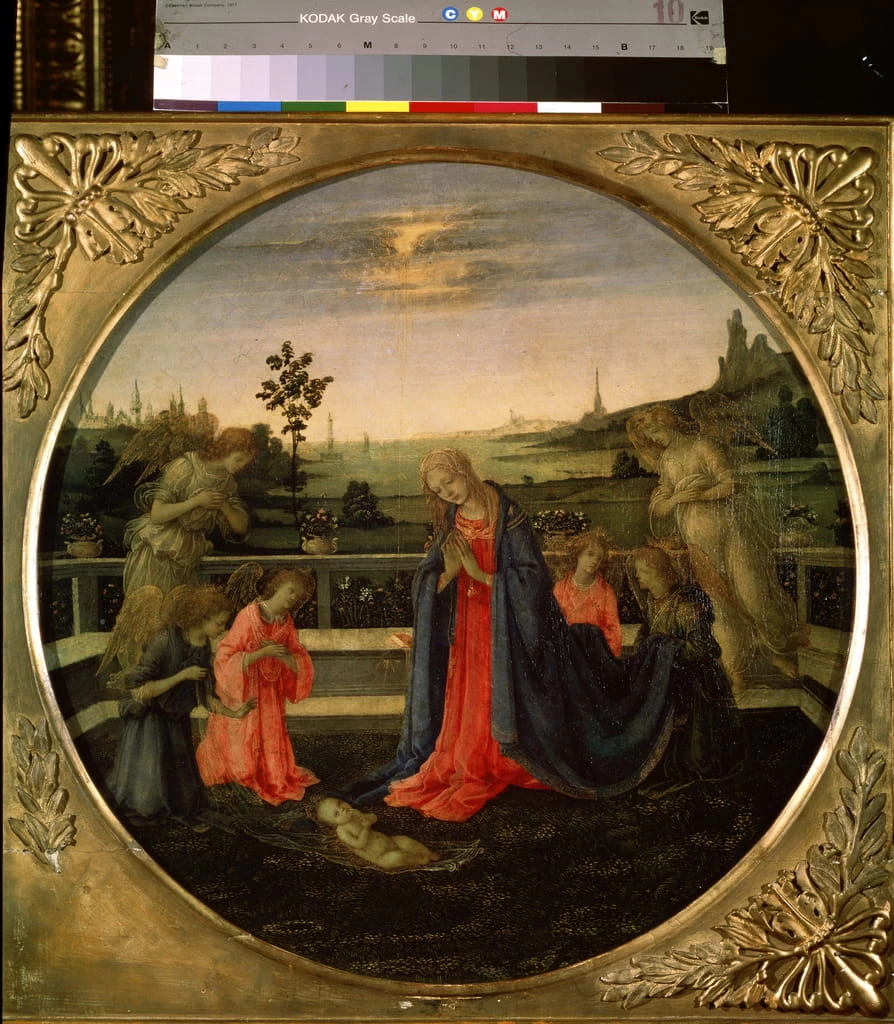 Filippo Lippi - Adorazione del Bambino, State Hermitage Museum, St. Petersburg